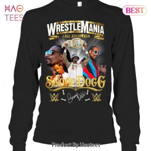 NEW WrestleMania Gose Hollywood Snoop Dogg T-Shirt