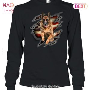 NEW German Shepherd America Breaks Barriers Dog Lover Unisex T-Shirt