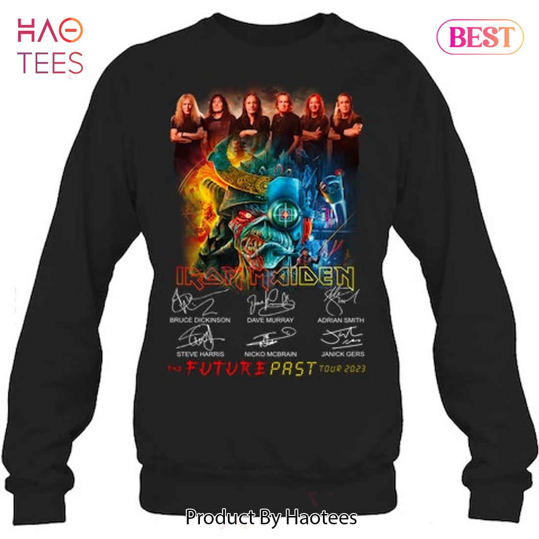 The End Of The Road 2023 World Tour Kiss Heavy Metal Band 3D T-Shirt