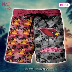 NEW FASHION 2023 Arizona Cardinals Hawaiian Shorts Ultra style for summer NEW FASHION 2023 Arizona Cardinals Hawaiian Shorts Ultra style for summer