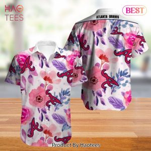 NEW FASHION 2023 Atlanta Braves Hawaiian Shirt flower summer gift for fans NEW FASHION 2023 Atlanta Braves Hawaiian Shirt flower summer gift for fans