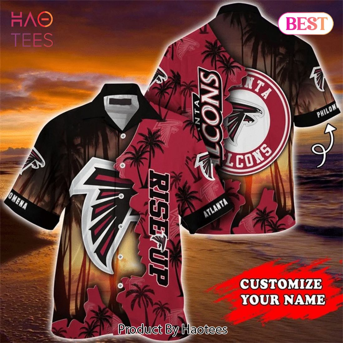 NEW FASHION 2023 Atlanta Falcons Hawaiian Shirt tropical island personalized NEW FASHION 2023 Atlanta Falcons Hawaiian Shirt tropical island personalized