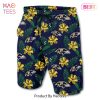 NEW FASHION 2023 Baltimore Ravens Hawaiian Shirt Tropical Flower Short Sleeve