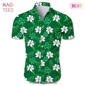 NEW FASHION 2023 Boston Celtics Hawaiian shirt Tropical Flower summer