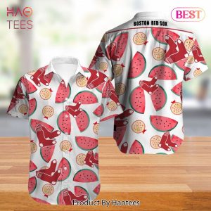 NEW FASHION 2023 Boston Red Sox Hawaiian Shirt flower summer style 1 gift for fans