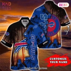 Houston Texans NFL Tropical Island Custom Name Hawaiian Shirt