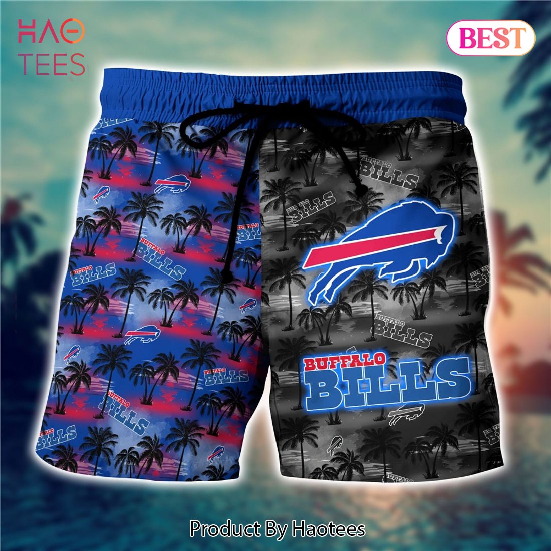 Nfl Buffalo Bills 2023 Summer Hawaiian Shirt And Shorts - Banantees