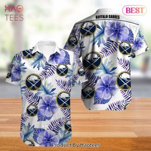 NEW FASHION 2023 Buffalo Sabres Hawaiian Shirt Tropical Flowers summer for fans