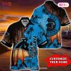NEW FASHION 2023 Carolina Panthers Hawaiian Shirt Tropical Flower summer