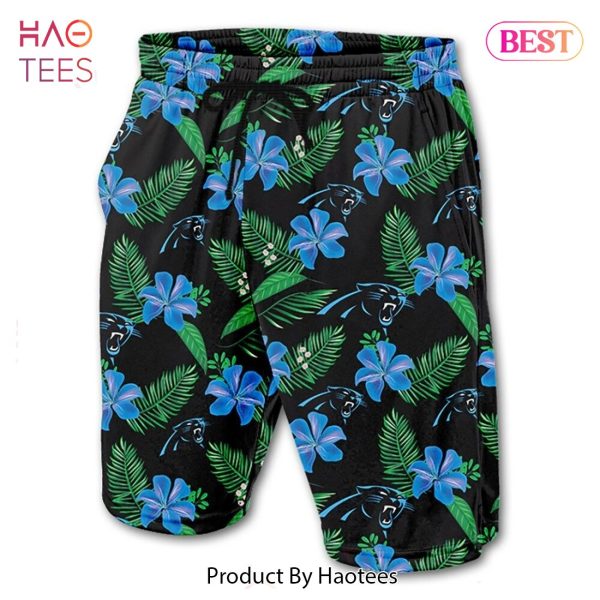 NEW FASHION 2023 Carolina Panthers Hawaiian Shorts gift for summer