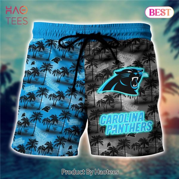 NEW FASHION 2023 Carolina Panthers Hawaiian Shorts Ultra style for summer
