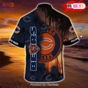NEW FASHION 2023 Chicago Bears Hawaiian Shirt tropical island personalized