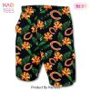 NEW FASHION 2023 Chicago Bears Hawaiian Shirt Tropical Flower Short Sleeve NEW FASHION 2023 Chicago Bears Hawaiian Shirt Tropical Flower Short Sleeve
