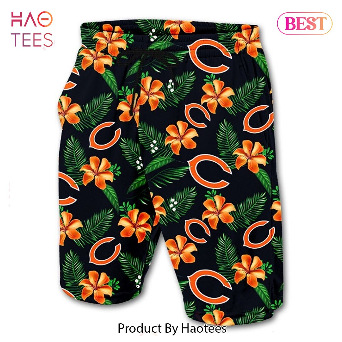 NEW FASHION 2023 Chicago Bears Hawaiian Shorts gift for summer NEW FASHION 2023 Chicago Bears Hawaiian Shorts gift for summer