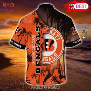 NEW FASHION 2023 Cincinnati Bengals Hawaiian Shirt tropical island personalized