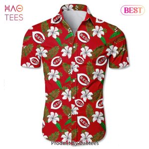 NEW FASHION 2023 Cincinnati Reds Hawaiian Shirt Tropical flower gift for fans – EC11