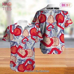 NEW FASHION 2023 Cleveland Indians Hawaiian Shirt flower summer gift for fans