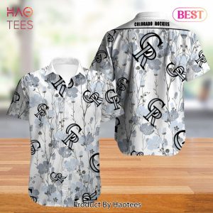 NEW FASHION 2023 Colorado Rockies Hawaiian Shirt flower summer gift for fans