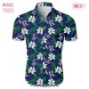NEW FASHION 2023 Columbus Blue Jackets Hawaiian Shirt Tropical Flower summer