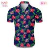 NEW FASHION 2023 Columbus Blue Jackets Hawaiian shirt Tropical Flowers summer for fans