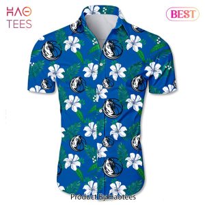 NEW FASHION 2023 Dallas Mavericks Hawaiian shirt Tropical Flower summer