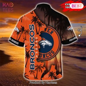 NEW FASHION 2023 Denver Broncos Hawaiian Shirt tropical island personalized
