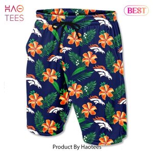 NEW FASHION 2023 Denver Broncos Hawaiian Shorts gift for summer