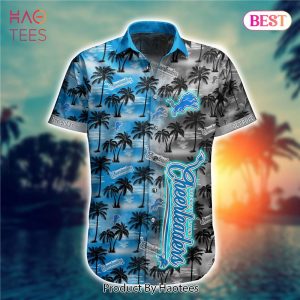NEW FASHION 2023 Detroit Lions Hawaiian Shirts flower gift for summer