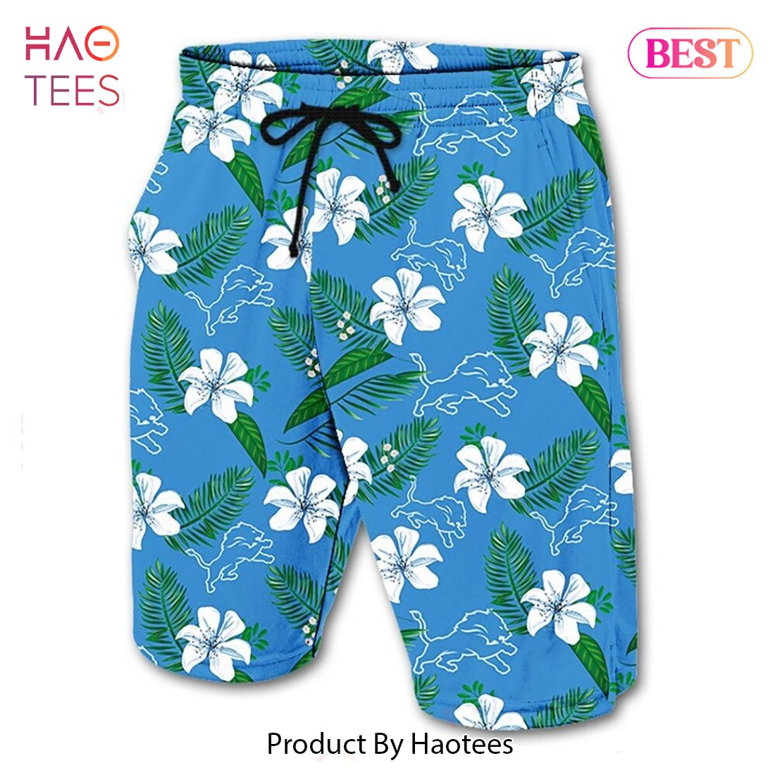 NEW FASHION 2023 Detroit Lions Hawaiian Shorts gift for summer NEW FASHION 2023 Detroit Lions Hawaiian Shorts gift for summer
