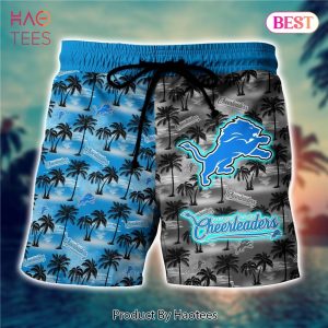 NEW FASHION 2023 Detroit Lions Hawaiian Shorts Ultra style for summer