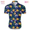 NEW FASHION 2023 Edmonton Oilers Hawaiian Shirt Tropical Flower summer
