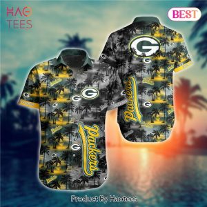 NEW FASHION 2023 Green Bay Packers Hawaiian Shirts flower gift for summer