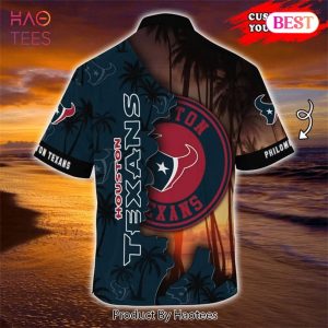 NEW FASHION 2023 Houston Texans Hawaiian Shirt tropical island personalized