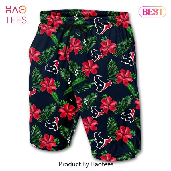 NEW FASHION 2023 Houston Texans Hawaiian Shorts gift for summer