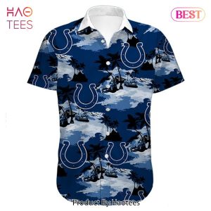 NEW FASHION 2023 Indianapolis Colts Hawaiian Shirt flower summer gift for fans