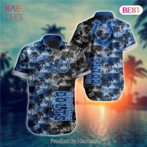 NEW FASHION 2023 Indianapolis Colts Hawaiian Shirts flower gift for summer