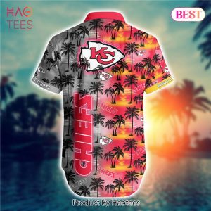 NEW FASHION 2023 Kansas City Chiefs Hawaiian Shirts flower gift for summer