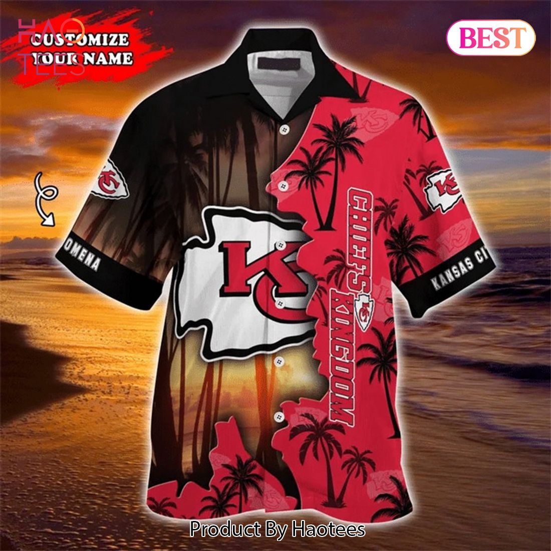 Kansas City Chiefs NFL Hawaiian Shirt Tropical Aloha Flower For Fans