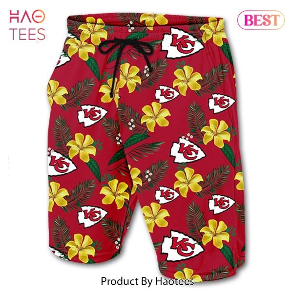 NEW FASHION 2023 Kansas City Chiefs Hawaiian Shorts gift for summer