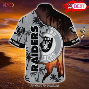 NEW FASHION 2023 Las Vegas Raiders Hawaiian Shirts tropical island personalized