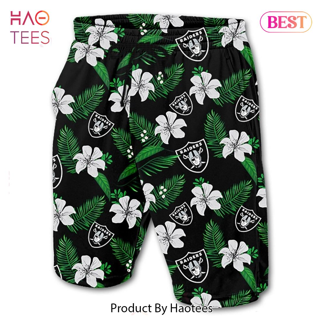 NEW FASHION 2023 Las Vegas Raiders Hawaiian Shorts gift for summer NEW FASHION 2023 Las Vegas Raiders Hawaiian Shorts gift for summer