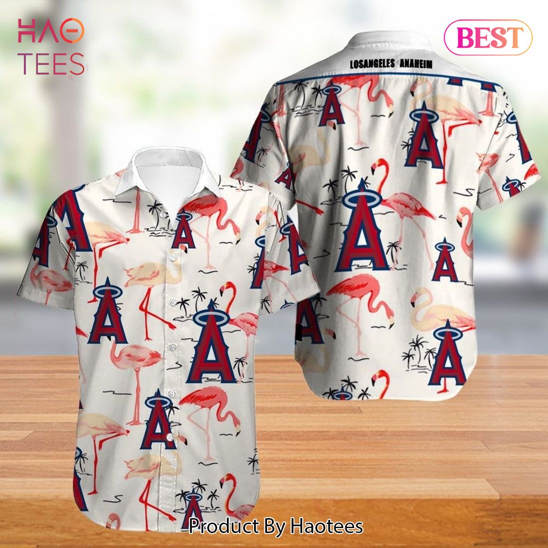 NEW FASHION 2023 Los Angeles Angels Hawaiian Shirt flower summer gift for fans NEW FASHION 2023 Los Angeles Angels Hawaiian Shirt flower summer gift for fans
