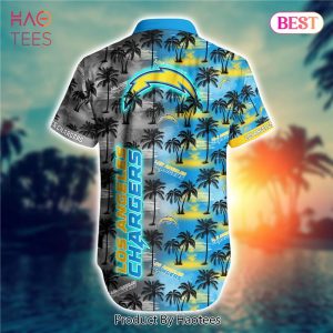 NEW FASHION 2023 Los Angeles Chargers Hawaiian Shirts flower gift for summer