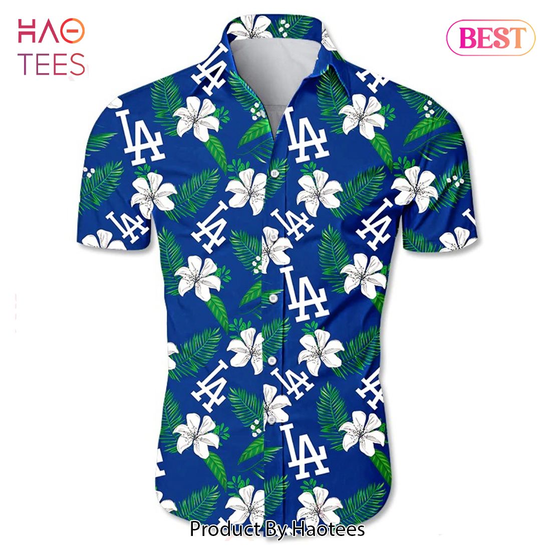 Los Angeles Dodgers Souvenir 3D Hawaiian Shirt Best For Fans Beach