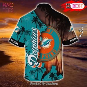 NEW FASHION 2023 Miami Dolphins Hawaiian Shirts tropical island personalized