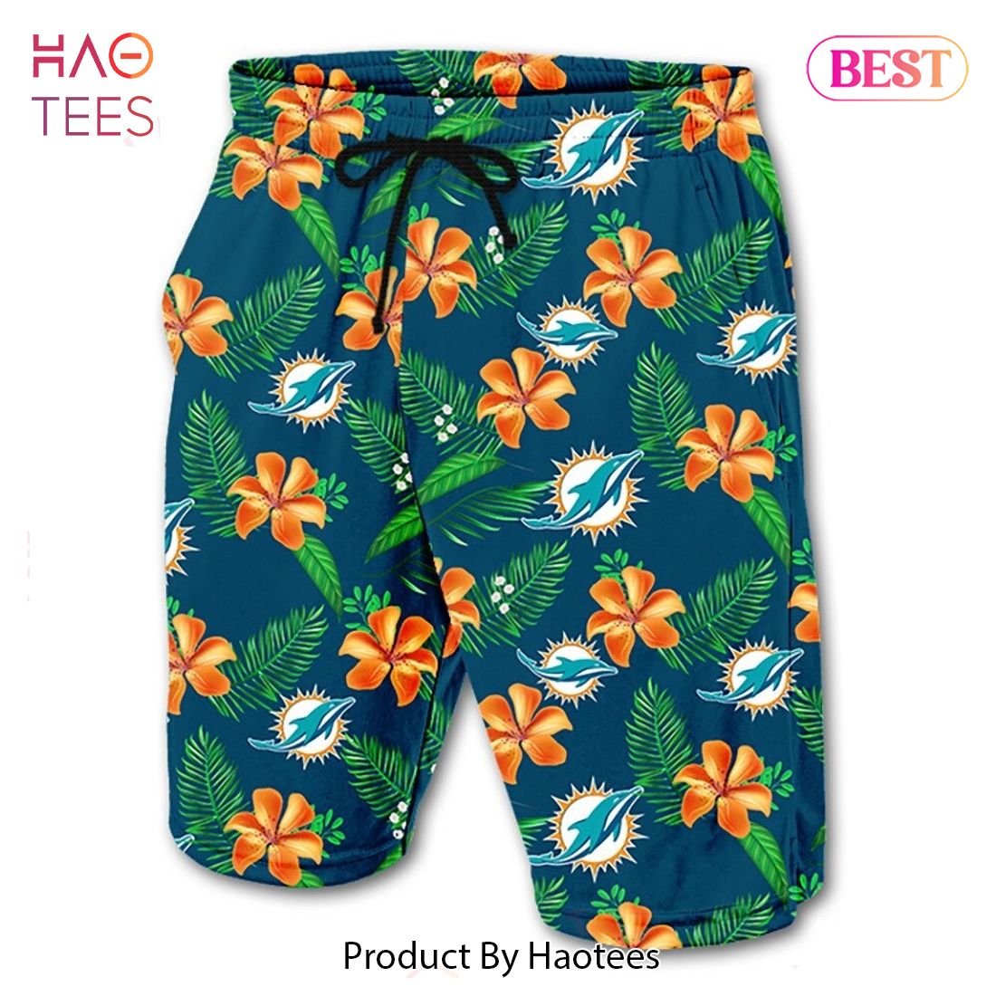 NEW FASHION 2023 Miami Dolphins Hawaiian Shorts gift for summer NEW FASHION 2023 Miami Dolphins Hawaiian Shorts gift for summer