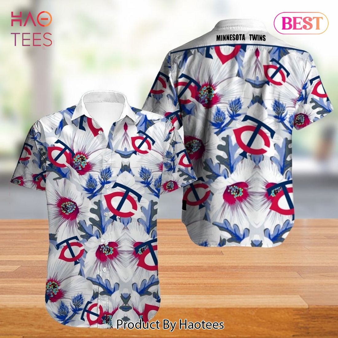 NEW FASHION 2023 Minnesota Twins Hawaiian Shirt flower summer gift for fans NEW FASHION 2023 Minnesota Twins Hawaiian Shirt flower summer gift for fans