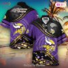 NEW FASHION 2023 Minnesota Vikings Hawaiian Shirts flower gift for summer