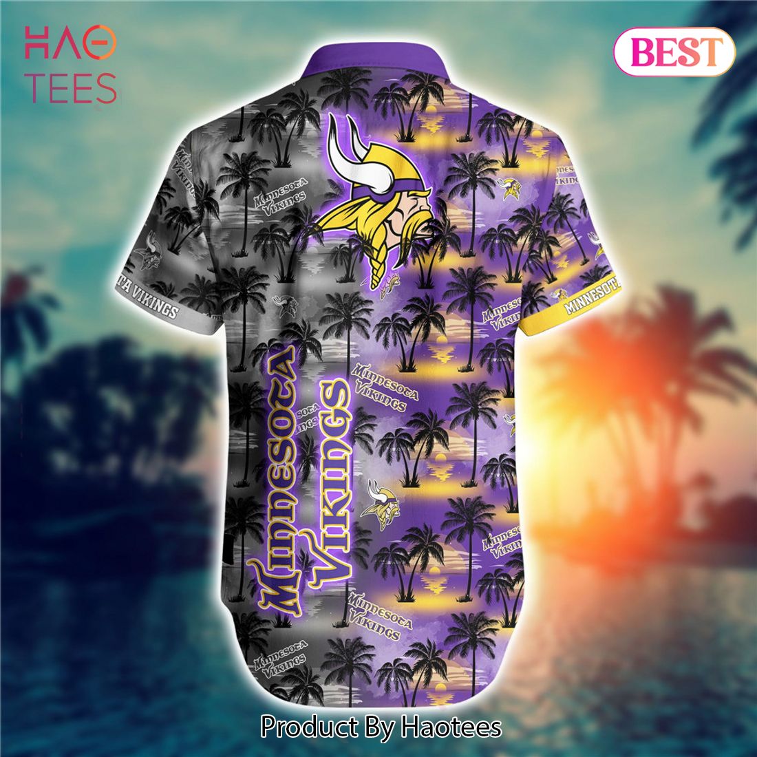 Minnesota Vikings Floral Space Curved Pattern Hawaii Shirt in 2023