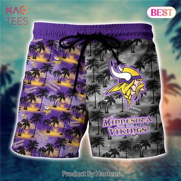 NEW FASHION 2023 Minnesota Vikings Hawaiian Shorts Ultra style for summer